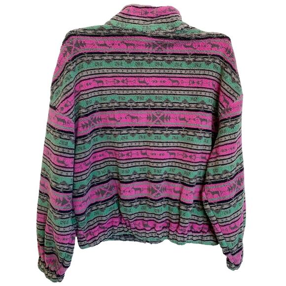 NEW! Cider Fleece Stand Collar Aztec Print Jacket NWT - S - Picture 11 of 15